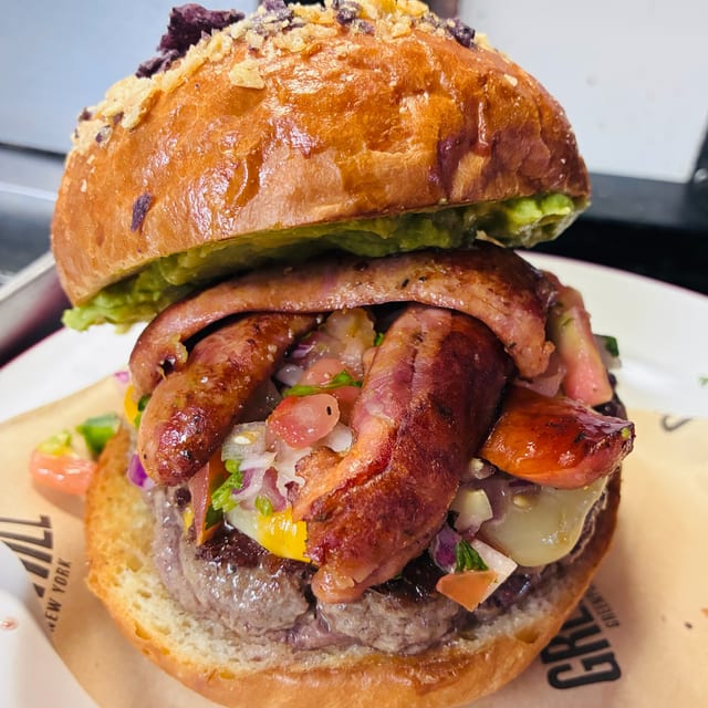 Hangover Burger.