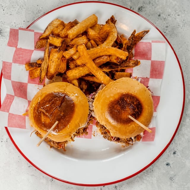 Pulled Pork Sandwich.