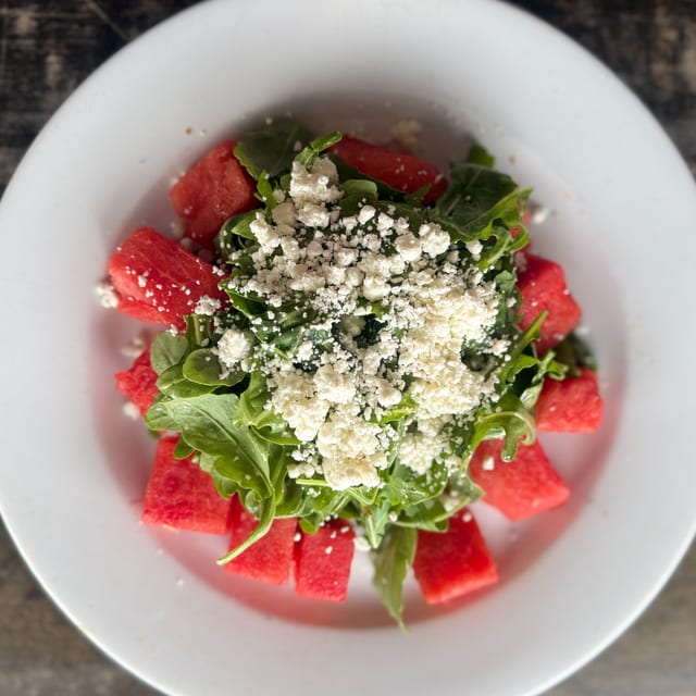 Watermelon Salad.
